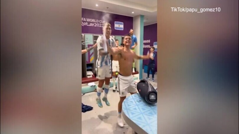 Argentina in finale, che festa negli spogliatoi! E salta anche Dybala...