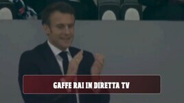Gaffe Rai in diretta tv
