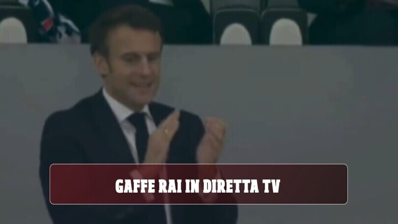 Gaffe Rai in diretta tv