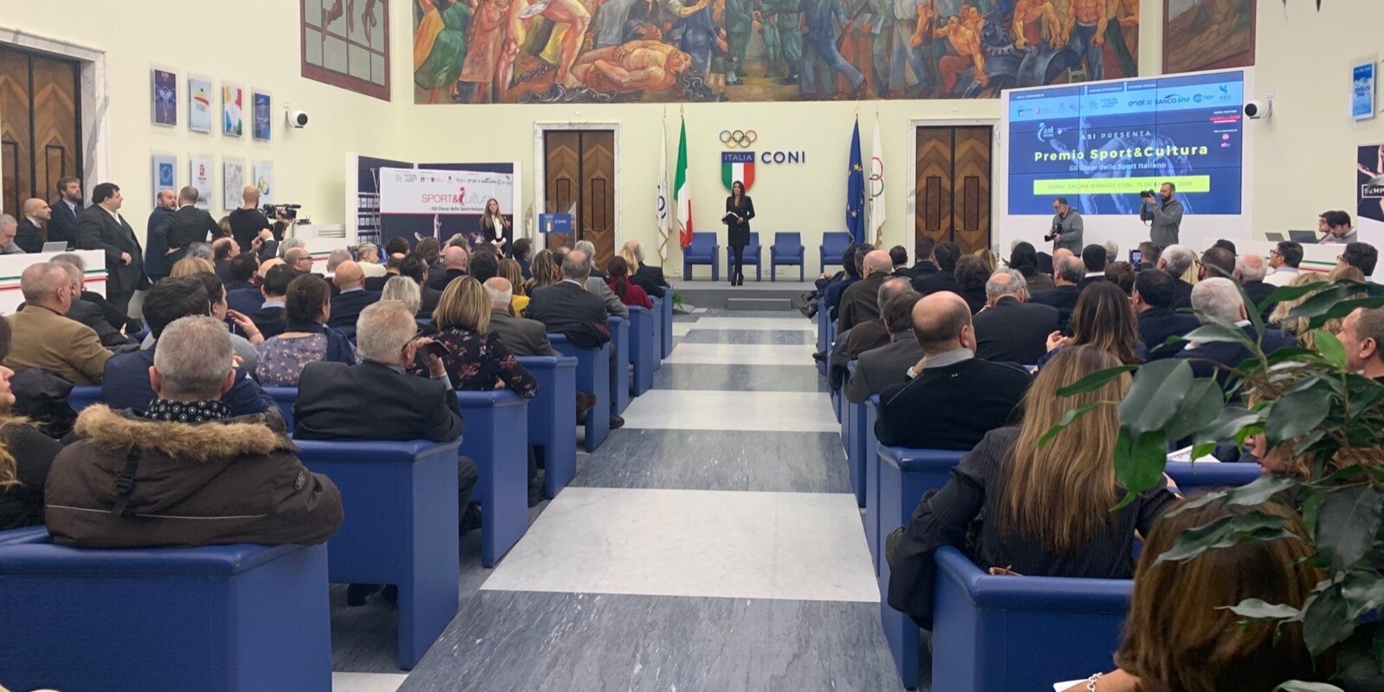 Sabato al Foro Italico, il Premio ASI Sport&Cultura