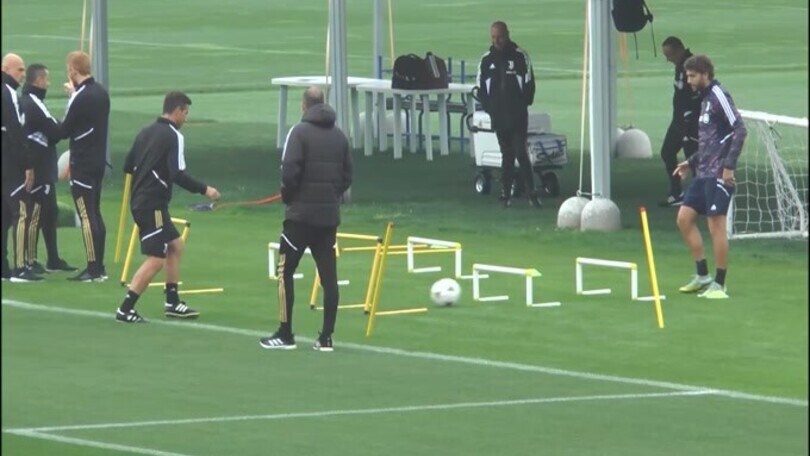 Occhi verso l'Arsenal, la Juventus si allena alla Continassa