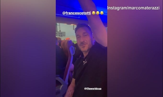 Totti a Materazzi: "Nemmeno a Berlino facevo stretching..."
