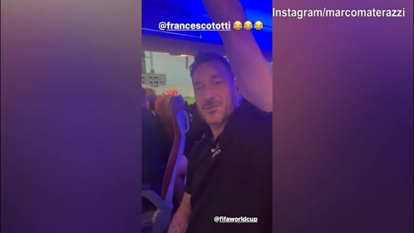 Totti a Materazzi: "Nemmeno a Berlino facevo stretching..."