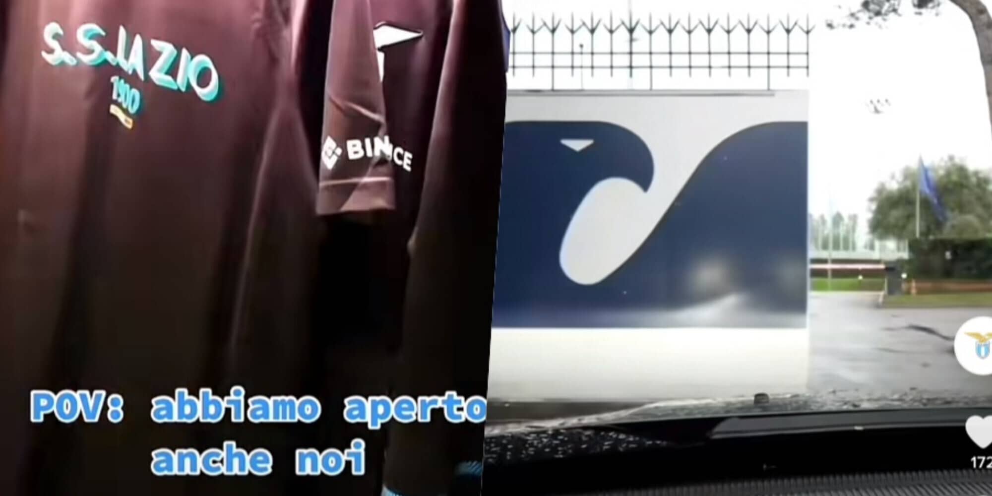 La Lazio sbarca su TikTok: ecco il primo video per i tifosi