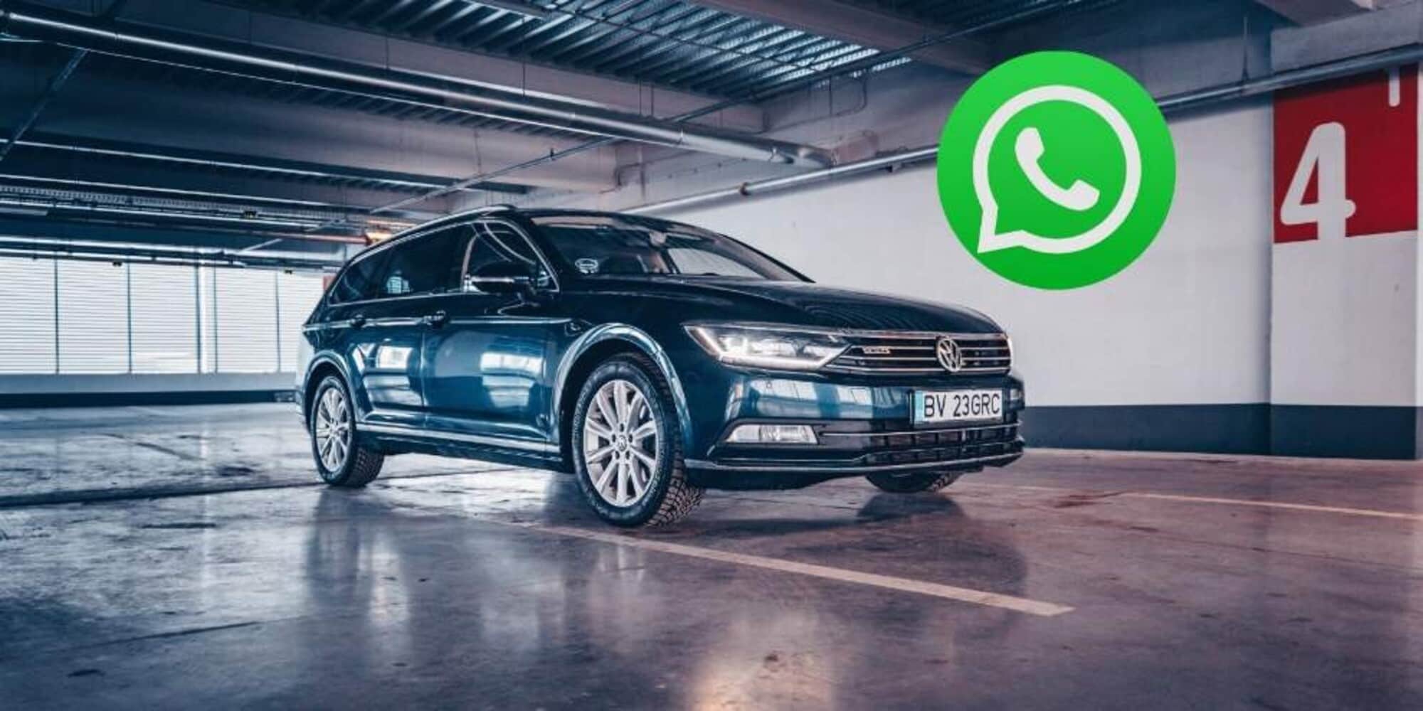 Whatsapp in soccorso dei parcheggi: la nuova funzione trova l'auto