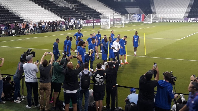 La Francia decimata per la finale: le ultime dall’allenamento dal nostro inviato