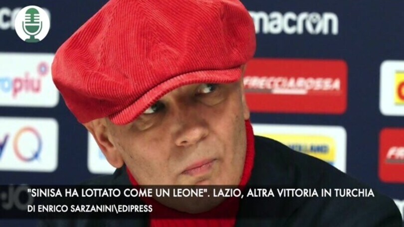 "Sinisa ha lottato come un leone". Lazio, altra vittoria in Turchia