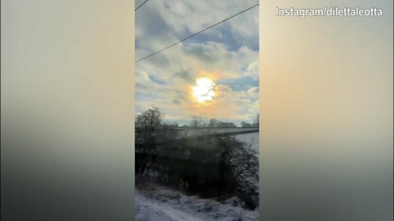 Diletta viaggia in treno, dove andrà?