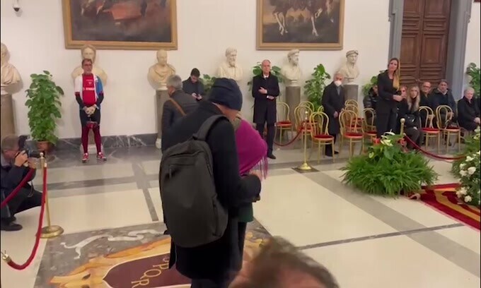 Camera ardente Mihajlovic, l'arrivo di Spalletti