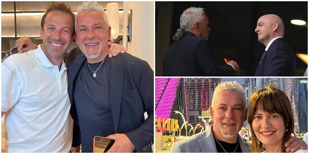 Mondiali, anche Baggio in Qatar per la finale Argentina-Francia