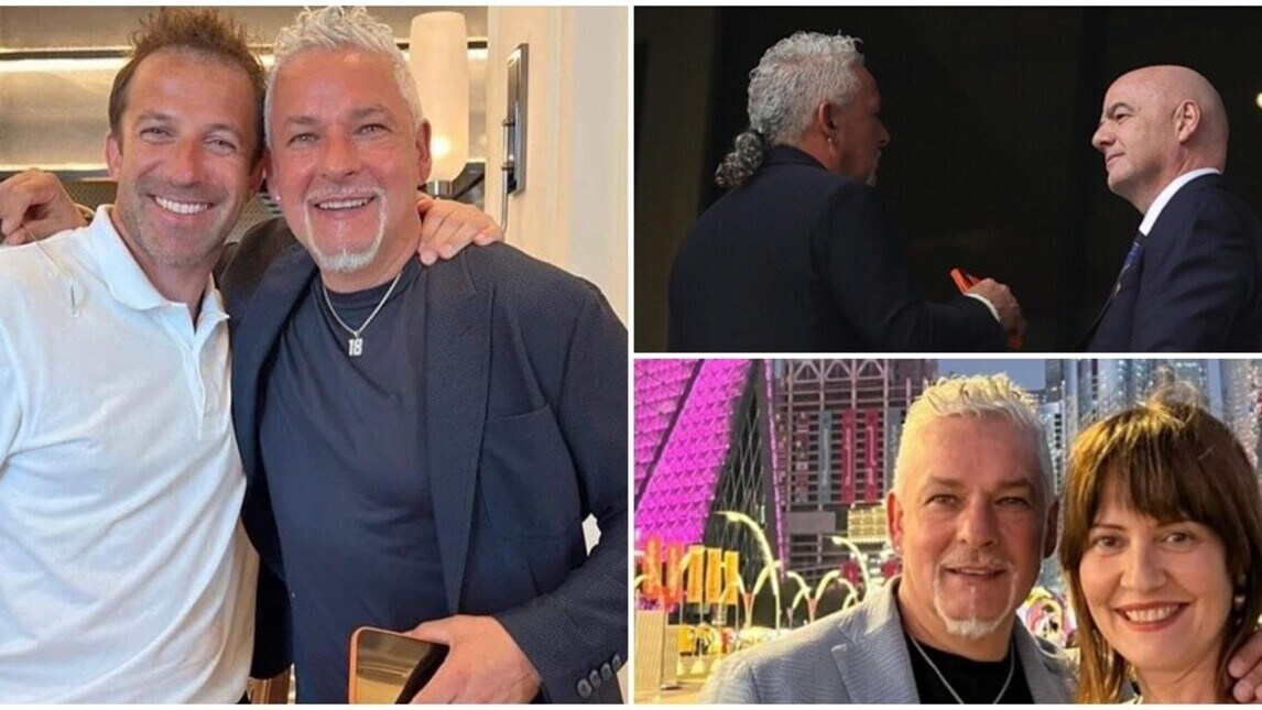 Mondiali, anche Baggio in Qatar per la finale Argentina-Francia