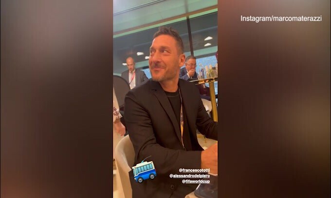 Totti show con Del Piero: "É arrivato er capolinea"