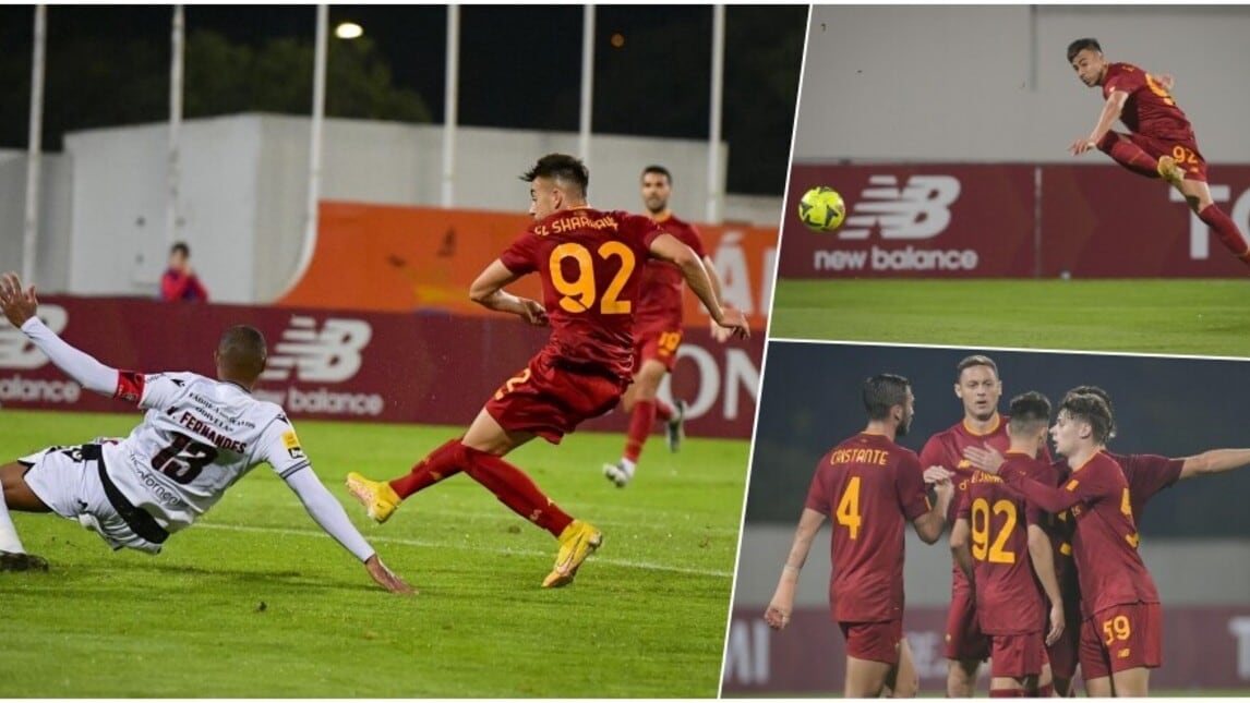 Decide il Faraone: El Shaarawy autografa l'amichevole tra Roma e Casa Pia