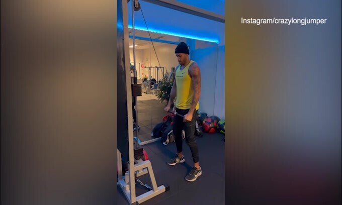 Jacobs e i pesi: l'adrenalina è a mille!