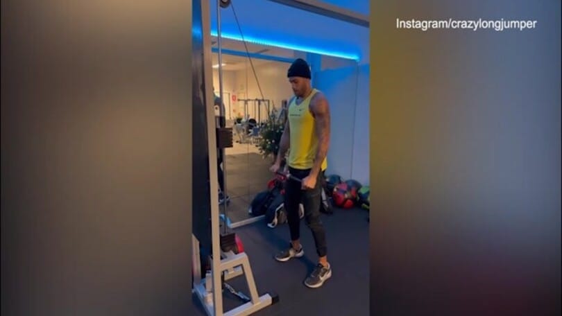 Jacobs e i pesi: l'adrenalina è a mille!