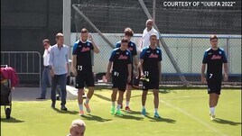 Napoli, domani l'amichevole col Lille: tornano Rrahmani e Zielinski