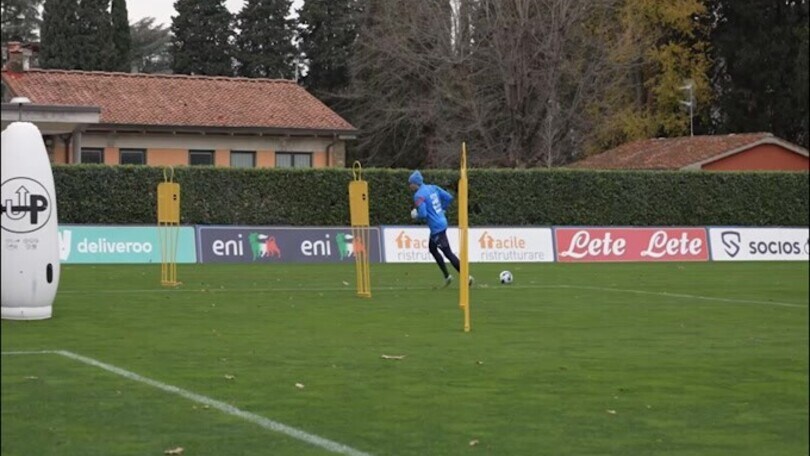Italia, iniziato lo stage degli azzurri con Roberto Mancini