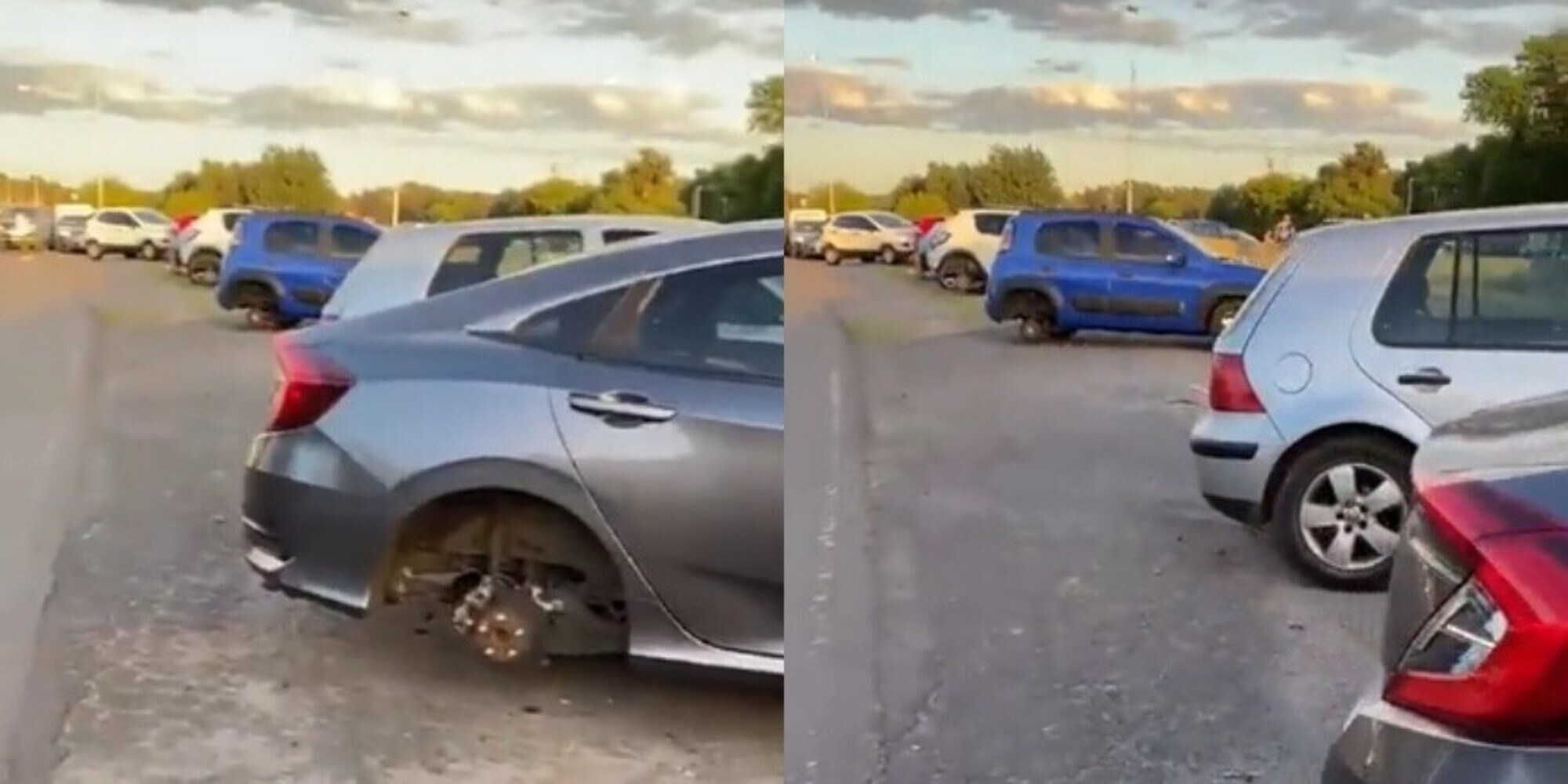 Argentina, clamoroso furto di pneumatici mentre i tifosi festeggiano Messi