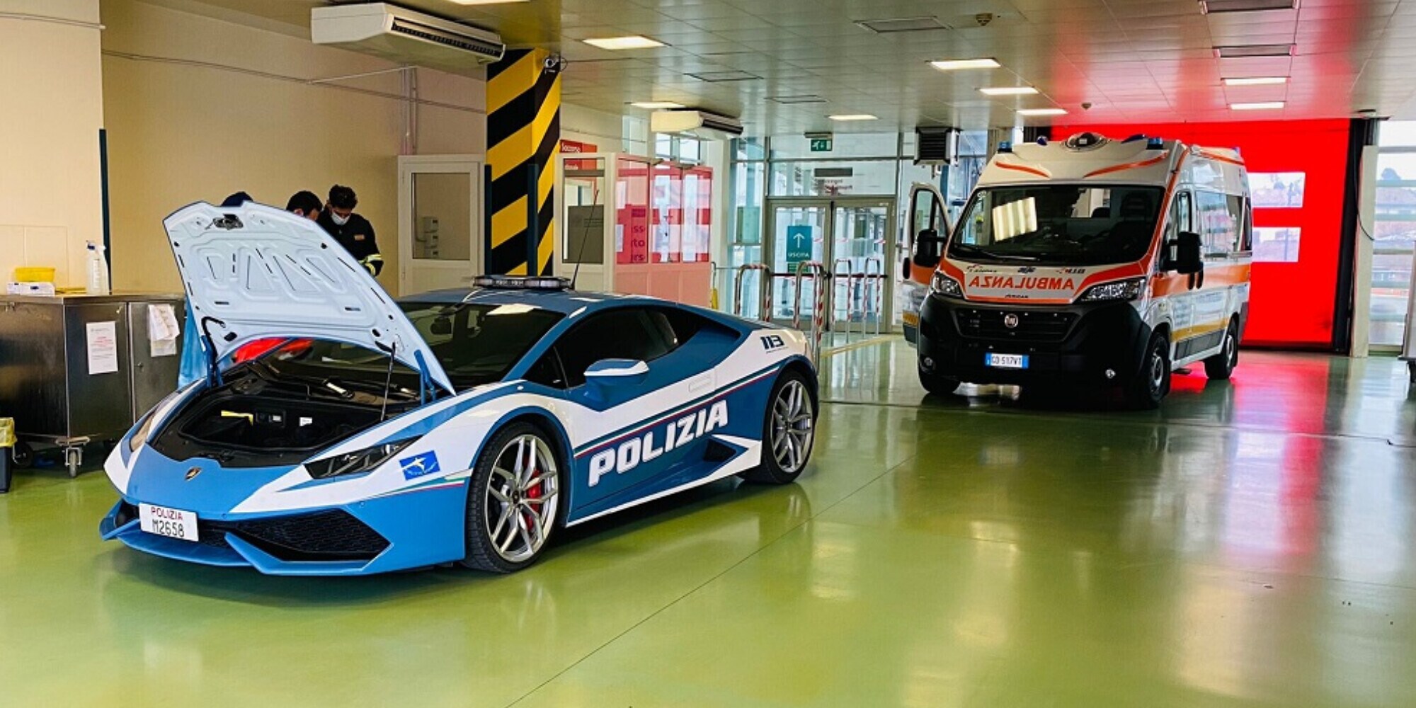 Trasportano reni a Modena e Roma, Lamborghini della Polizia salva due pazienti