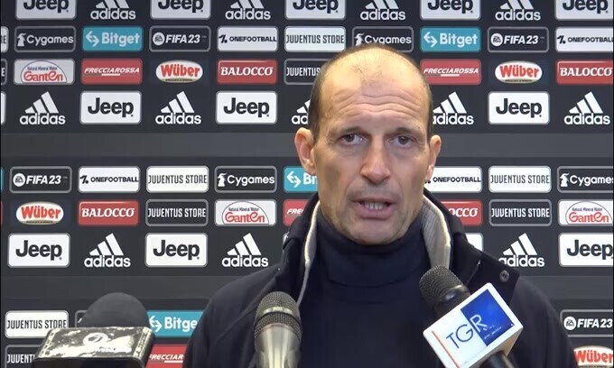 Allegri: "L'obiettivo è giocare 36 gare da qui alla fine"