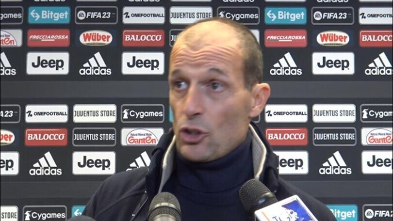Allegri: "Vlahovic? Punto interrogativo. Su Pogba siamo fiduciosi"
