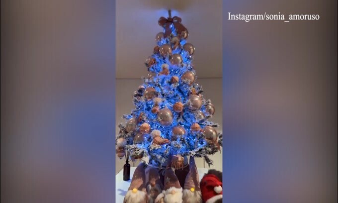 Del Piero, nell'albero di Natale c'è un ospite inatteso