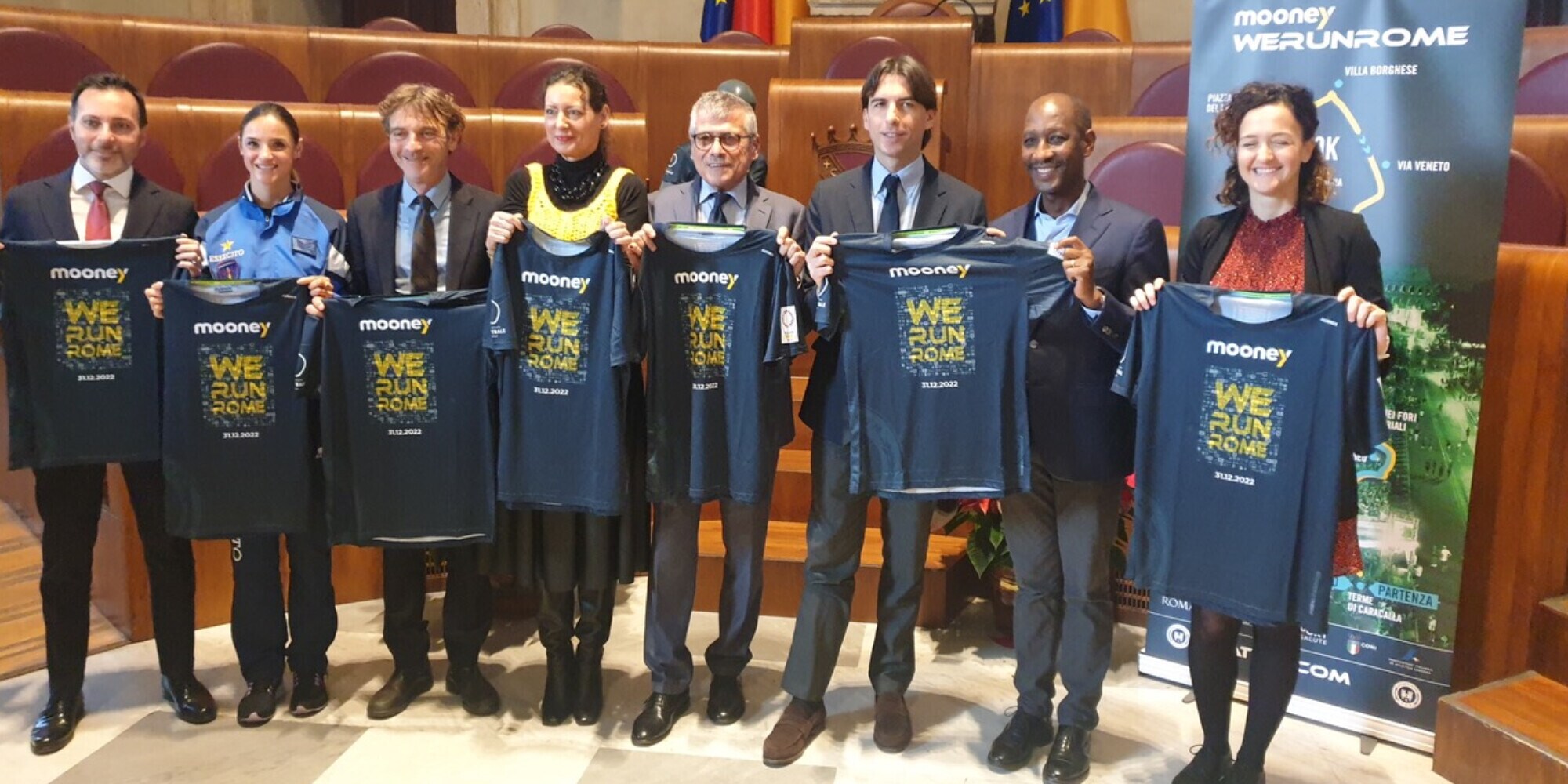 Presentata in Campidoglio la Mooney We Run Rome del 31 dicembre