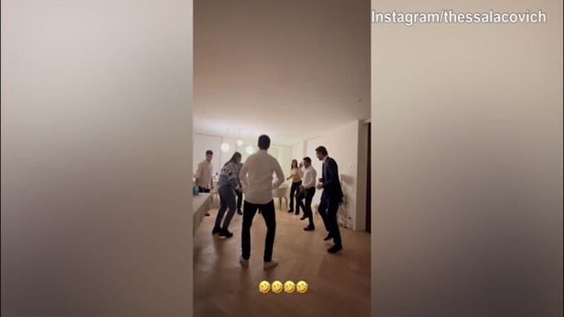 Juve, Locatelli si trasforma in...ballerino