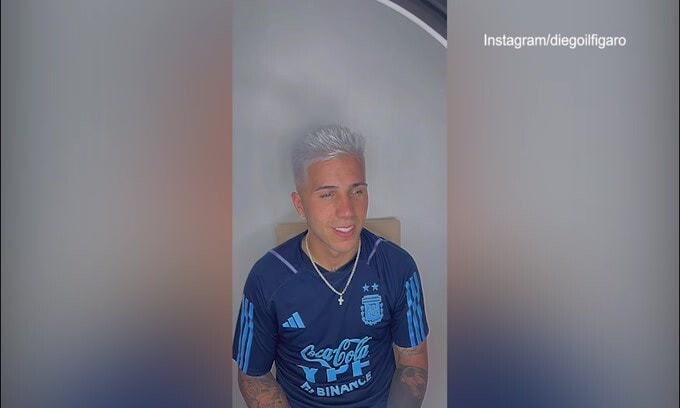Argentina, Enzo Fernandez ha mantenuto le promesse: il nuovo look