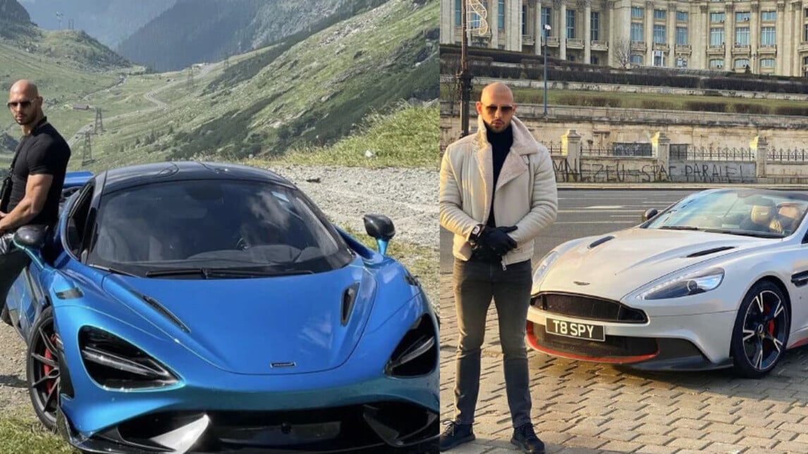 Tutte le supercar di Andrew Tate: lusso estremo per l'ex kickboxer