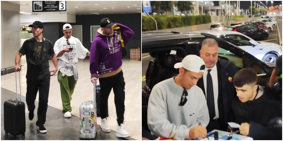 Dybala è tornato a Roma: sorrisi e autografi da campione del mondo