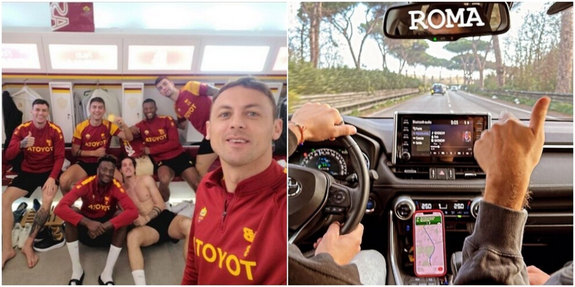 Dybala è già a Trigoria per allenarsi. Matic lo accoglie: "Bentornato campione"
