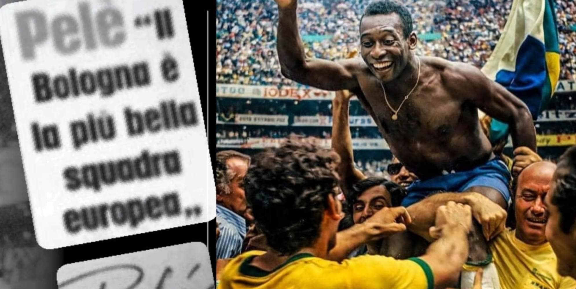 Quando su "Stadio" Pelé elogiava il Bologna