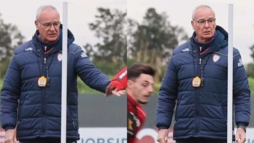 Ranieri, il video da brividi dell'allenamento con il Cagliari che era diventato virale