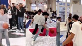 Leclerc e Gasly: super sfida a Parigi contro le stelle della NBA