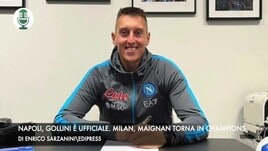 Napoli, Gollini è ufficiale. Milan, Maignan torna in Champions League
