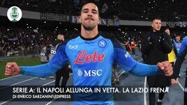 Serie A: il Napoli allunga in vetta. La Lazio frena in casa