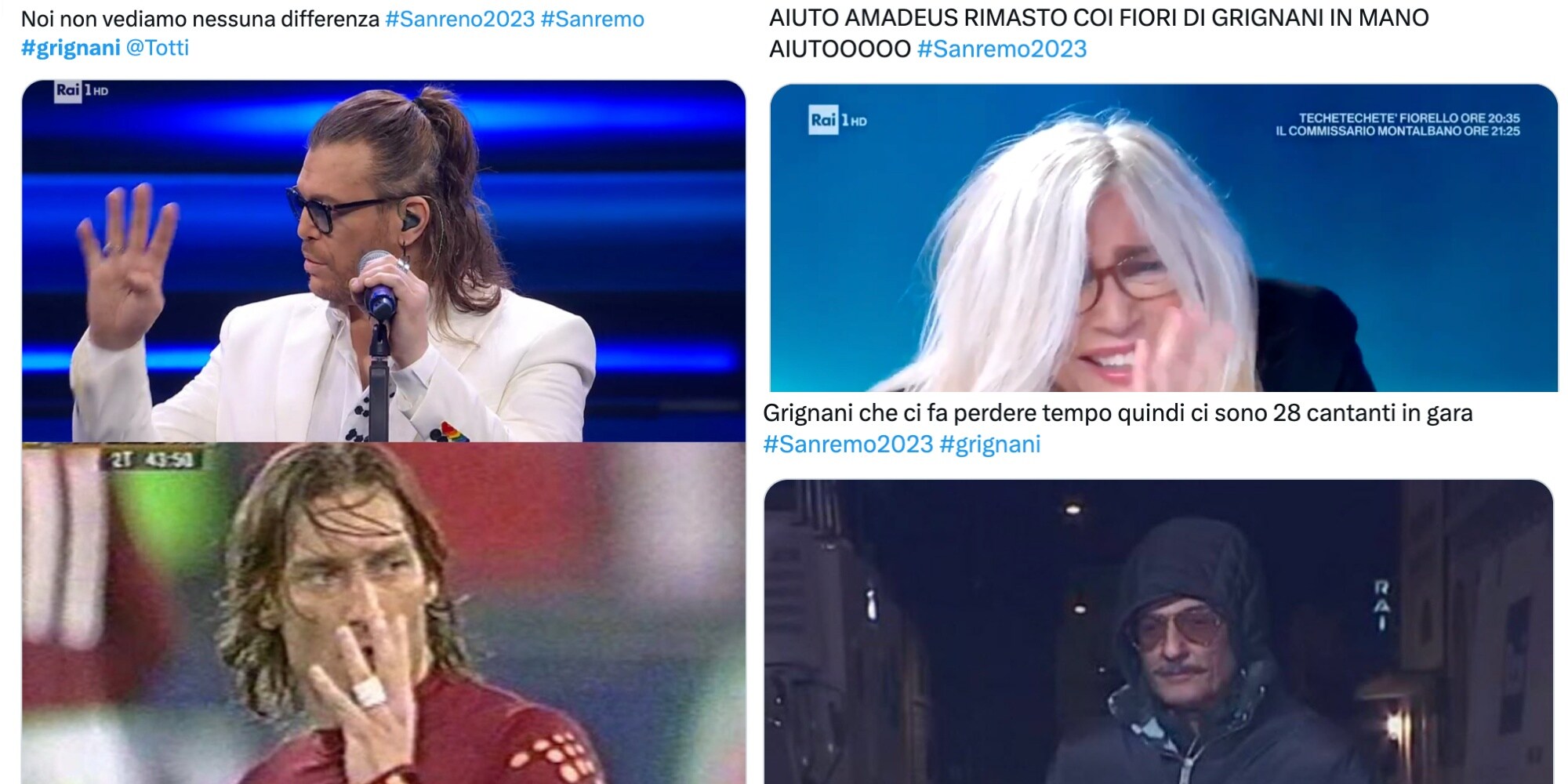 Sanremo 2023, terza serata: le ironie e le reazioni social più divertenti