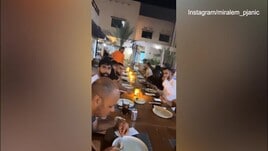Pjanic e Manolas a cena con la squadra: gli ex Roma se la spassano!