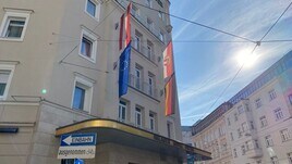 L'hotel che ospita la Roma a Salisburgo
