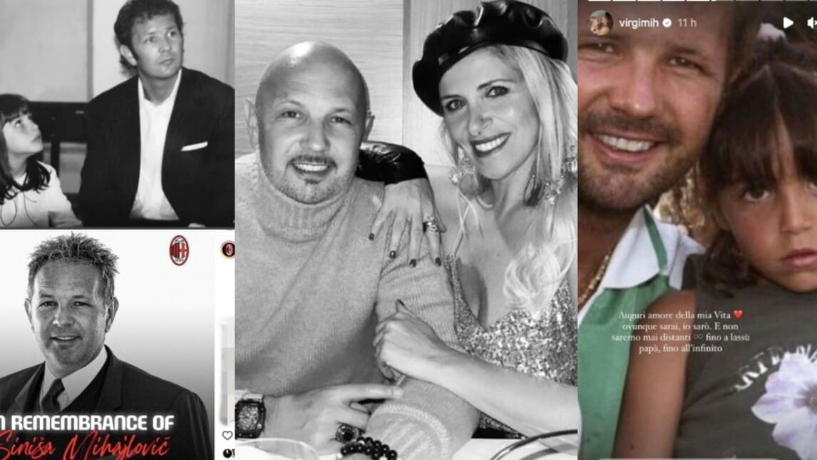 Mihajlovic, tutti gli emozionanti messaggi per il suo compleanno