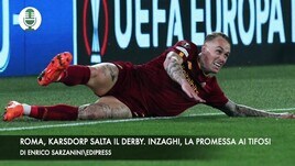 Roma, Karsdorp salta il derby. Inzaghi, la promessa ai tifosi