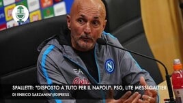 Spalletti: "Disposto a tutto per il Napoli". Psg, lite Messi-Galtier