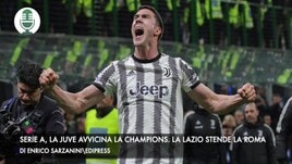 Serie A, la Juventus avvicina la zona Champions. La Lazio stende la Roma