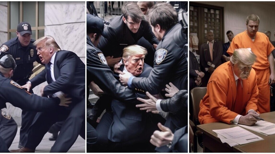 "Trump arrestato": le incredibili foto fake create dall'intelligenza artificiale
