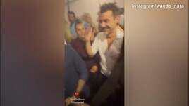 Wanda Nara e Mauro Icardi scatenati ad una festa