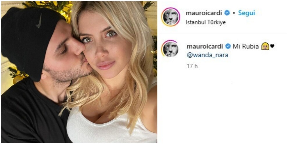 Icardi pubblica una foto con Wanda Nara e scatena la bufera: "Ti blocchiamo"