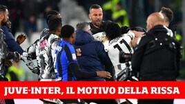 Juve-Inter, il motivo della rissa