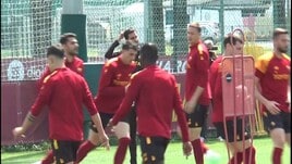 Allenamento Roma, c'è anche Pellegrini