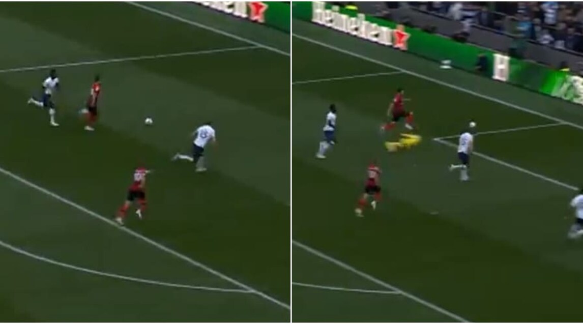 Viña, il gol con lo "scavetto" contro il Tottenham è da applausi: le foto